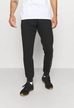 Columbia Hombre LOGO JOGGER - Pantalones Deportivos - Black/city Grey